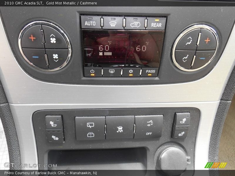 Gold Mist Metallic / Cashmere 2010 GMC Acadia SLT