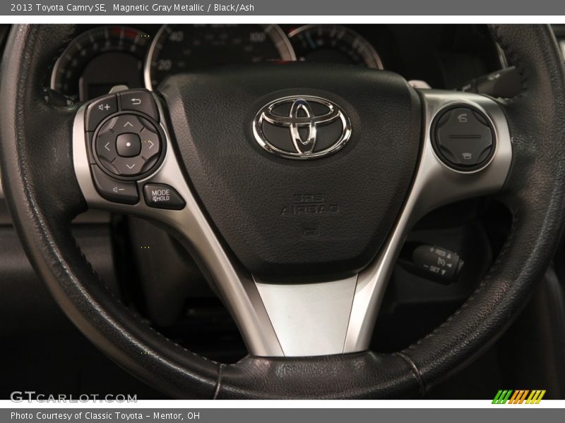 Magnetic Gray Metallic / Black/Ash 2013 Toyota Camry SE