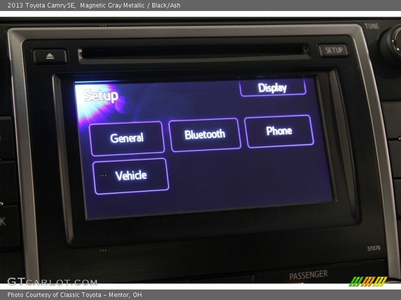 Magnetic Gray Metallic / Black/Ash 2013 Toyota Camry SE