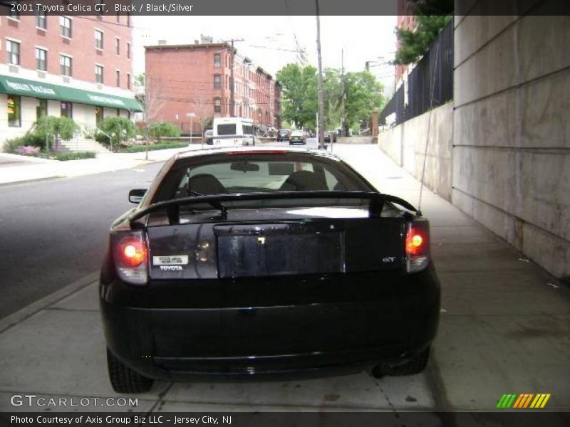 Black / Black/Silver 2001 Toyota Celica GT