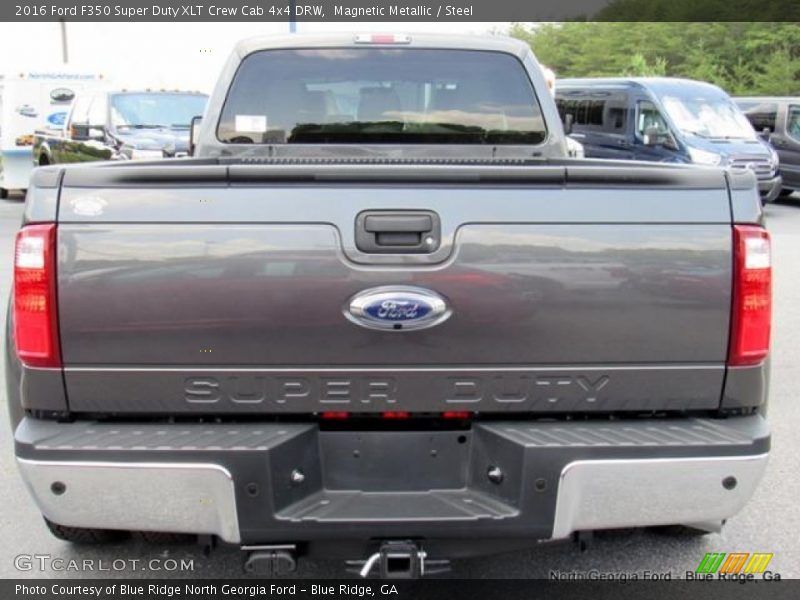 Magnetic Metallic / Steel 2016 Ford F350 Super Duty XLT Crew Cab 4x4 DRW