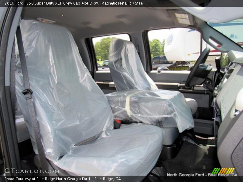 Magnetic Metallic / Steel 2016 Ford F350 Super Duty XLT Crew Cab 4x4 DRW