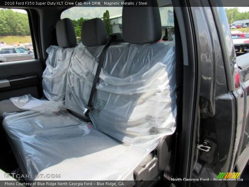 Magnetic Metallic / Steel 2016 Ford F350 Super Duty XLT Crew Cab 4x4 DRW