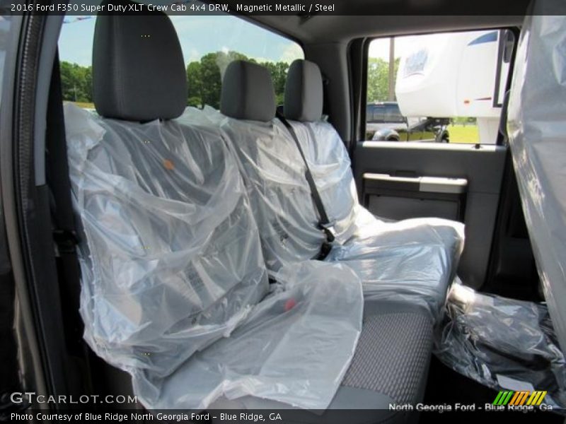 Magnetic Metallic / Steel 2016 Ford F350 Super Duty XLT Crew Cab 4x4 DRW