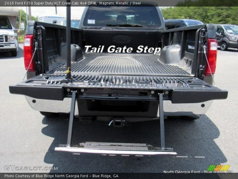 Magnetic Metallic / Steel 2016 Ford F350 Super Duty XLT Crew Cab 4x4 DRW