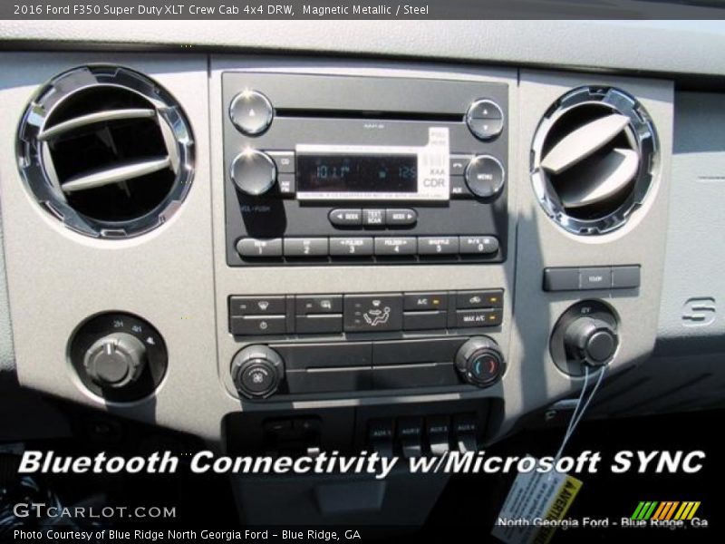 Magnetic Metallic / Steel 2016 Ford F350 Super Duty XLT Crew Cab 4x4 DRW