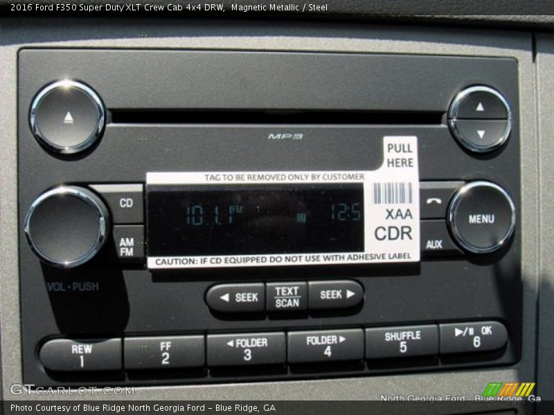 Magnetic Metallic / Steel 2016 Ford F350 Super Duty XLT Crew Cab 4x4 DRW