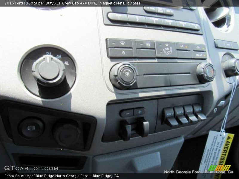 Magnetic Metallic / Steel 2016 Ford F350 Super Duty XLT Crew Cab 4x4 DRW