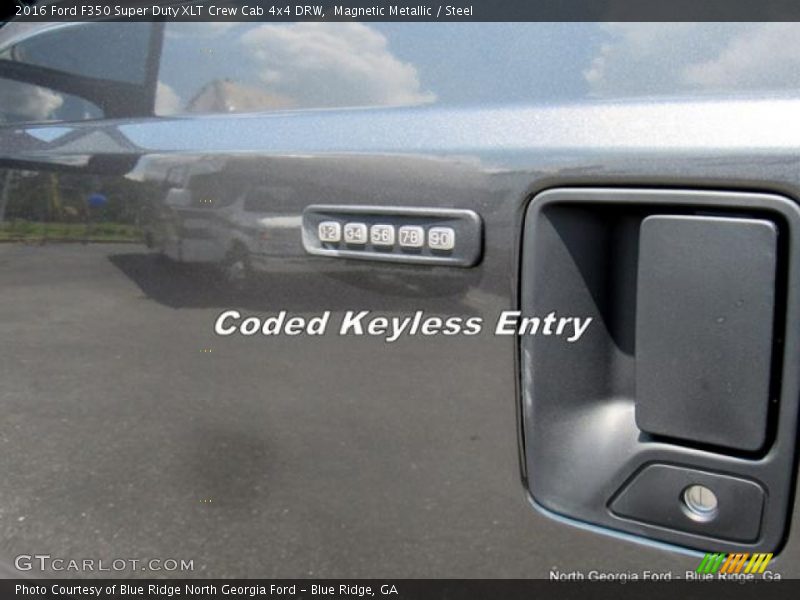 Magnetic Metallic / Steel 2016 Ford F350 Super Duty XLT Crew Cab 4x4 DRW