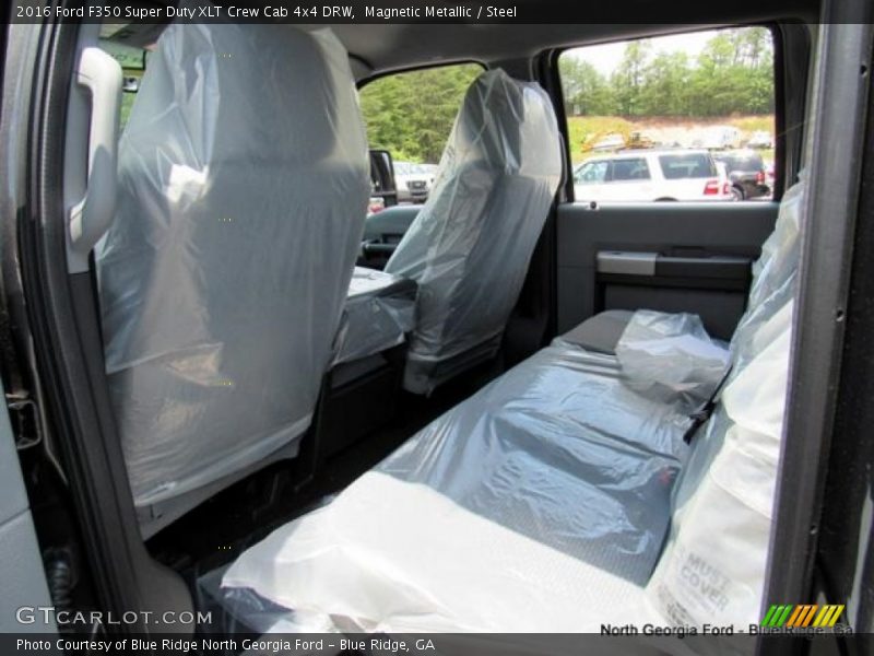 Magnetic Metallic / Steel 2016 Ford F350 Super Duty XLT Crew Cab 4x4 DRW