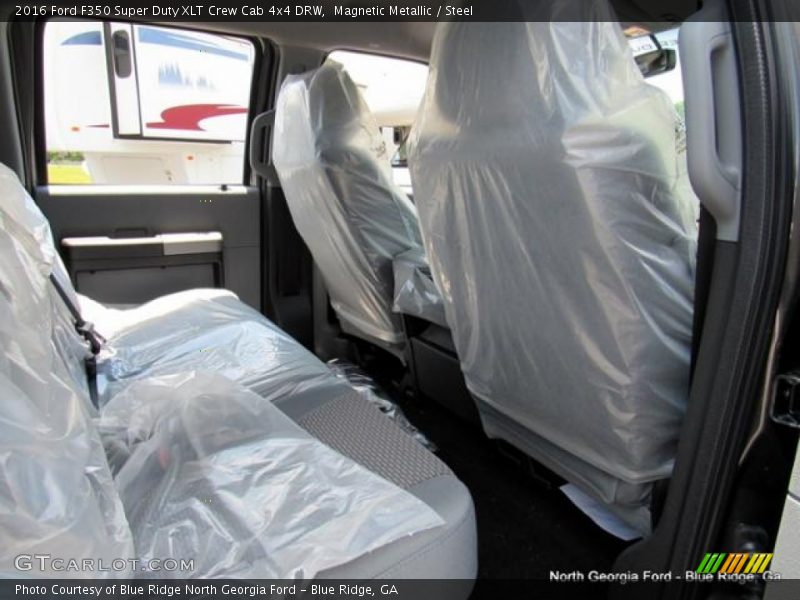 Magnetic Metallic / Steel 2016 Ford F350 Super Duty XLT Crew Cab 4x4 DRW
