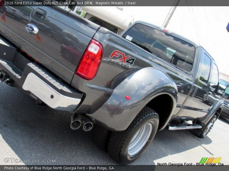 Magnetic Metallic / Steel 2016 Ford F350 Super Duty XLT Crew Cab 4x4 DRW