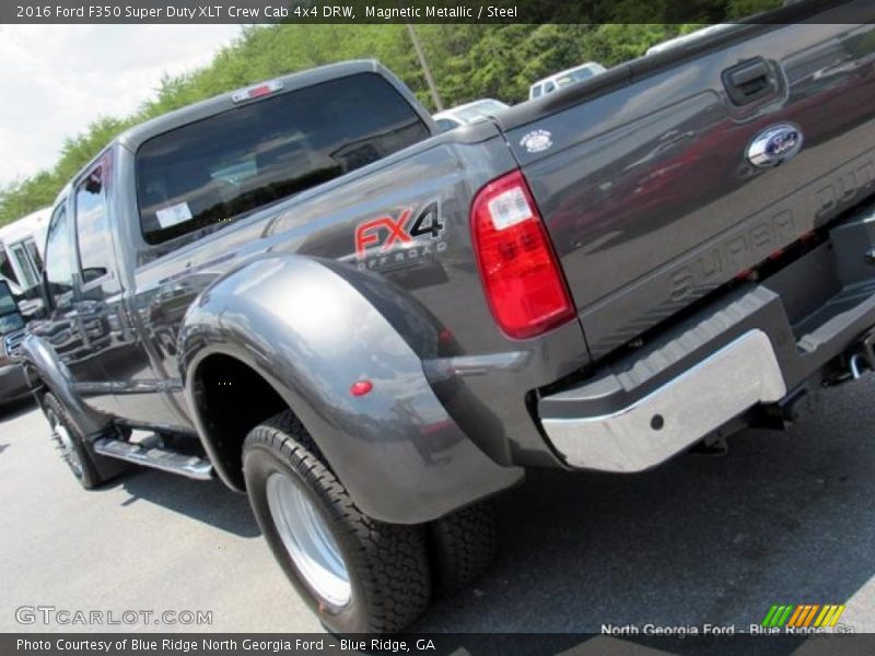 Magnetic Metallic / Steel 2016 Ford F350 Super Duty XLT Crew Cab 4x4 DRW