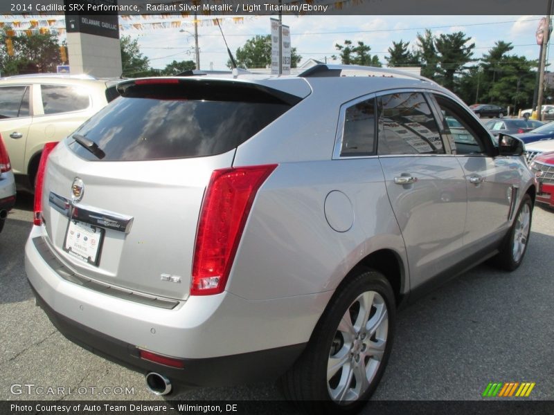 Radiant Silver Metallic / Light Titanium/Ebony 2014 Cadillac SRX Performance