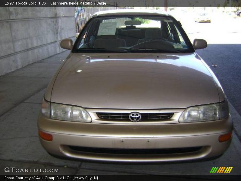 Cashmere Beige Metallic / Beige 1997 Toyota Corolla DX