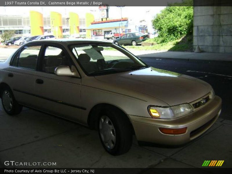 Cashmere Beige Metallic / Beige 1997 Toyota Corolla DX