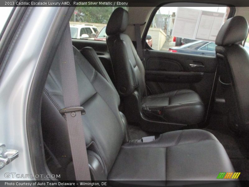 Radiant Silver Metallic / Ebony 2013 Cadillac Escalade Luxury AWD