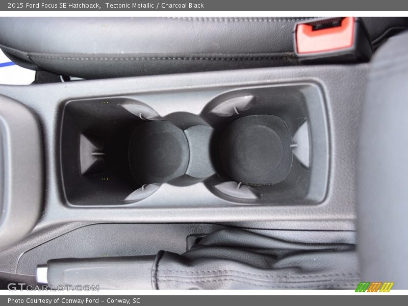 Tectonic Metallic / Charcoal Black 2015 Ford Focus SE Hatchback