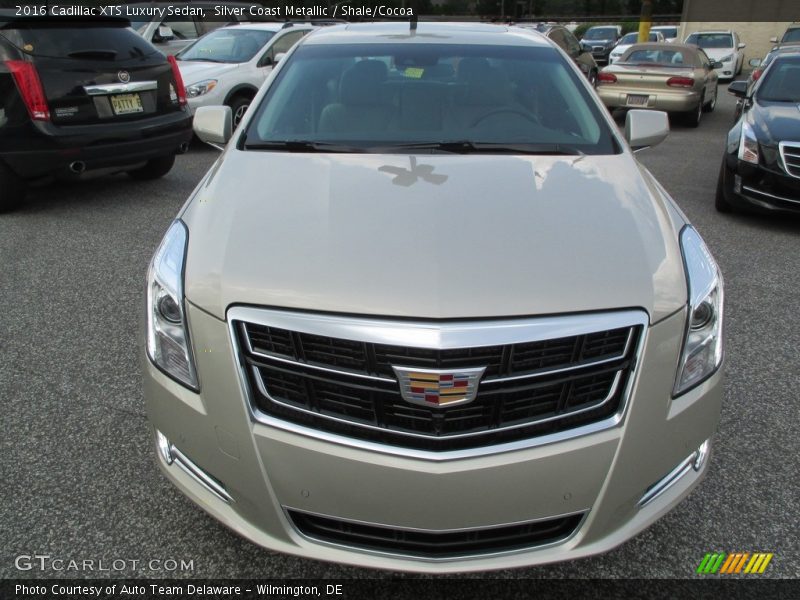 Silver Coast Metallic / Shale/Cocoa 2016 Cadillac XTS Luxury Sedan