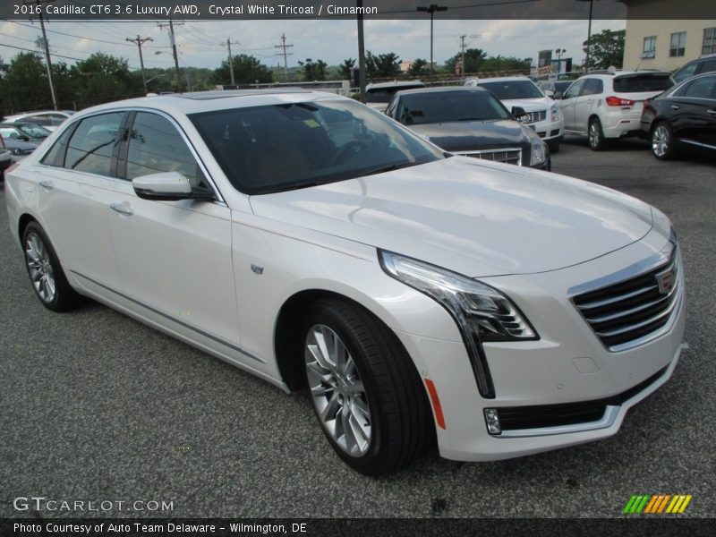 Front 3/4 View of 2016 CT6 3.6 Luxury AWD