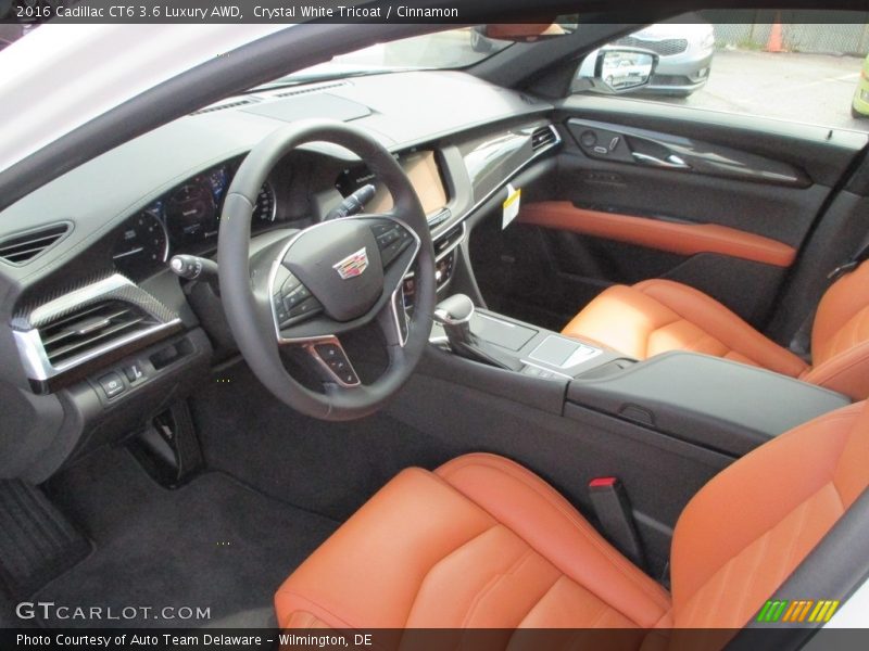  2016 CT6 3.6 Luxury AWD Cinnamon Interior