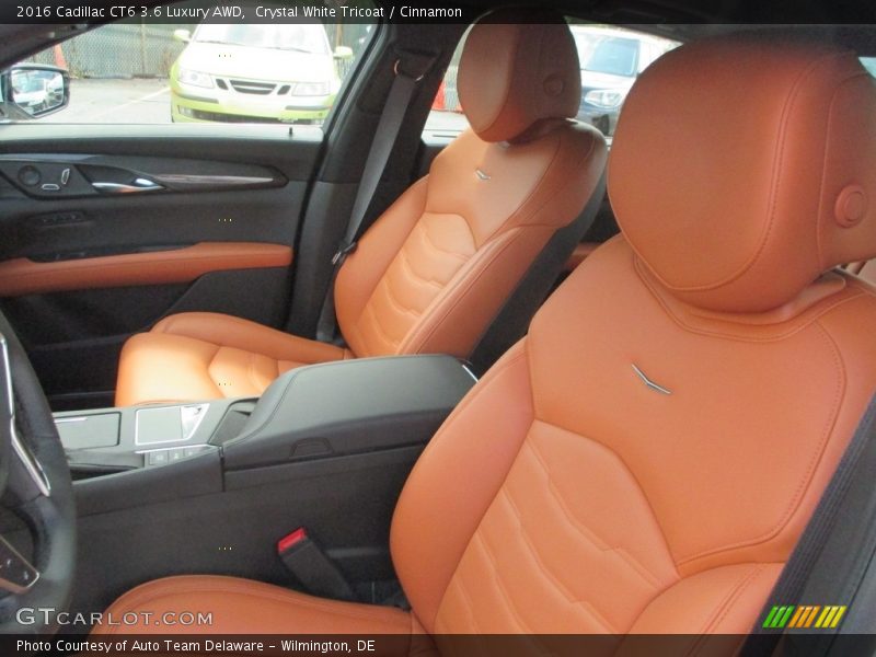 Front Seat of 2016 CT6 3.6 Luxury AWD