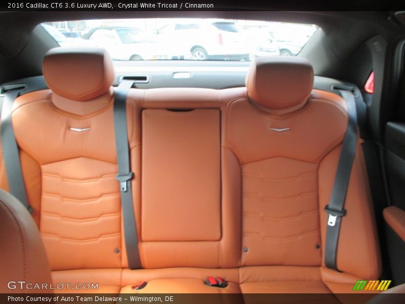 Rear Seat of 2016 CT6 3.6 Luxury AWD