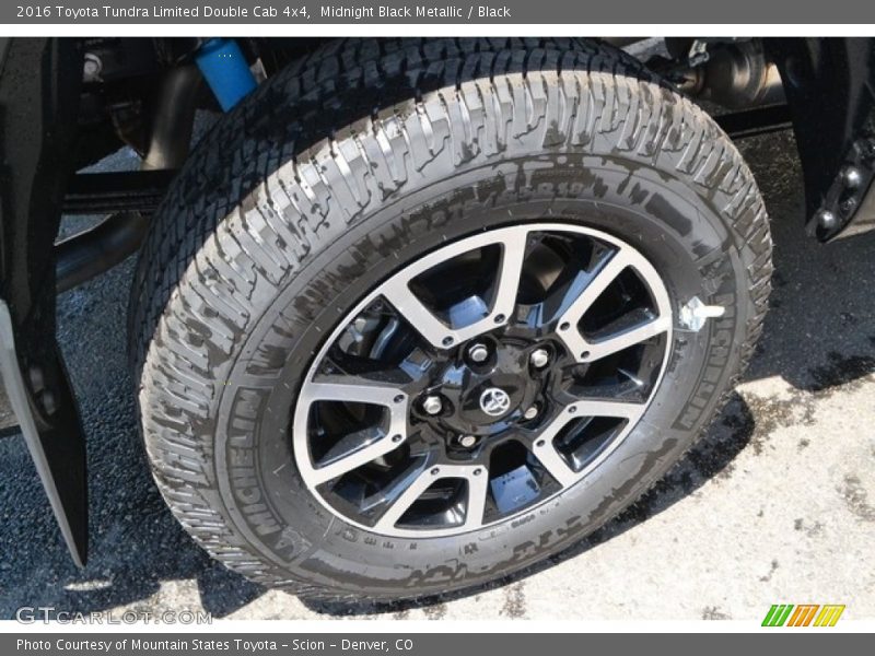 Midnight Black Metallic / Black 2016 Toyota Tundra Limited Double Cab 4x4