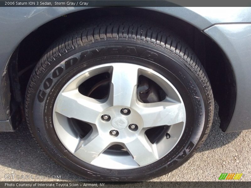 Storm Gray / Gray 2006 Saturn ION 3 Sedan