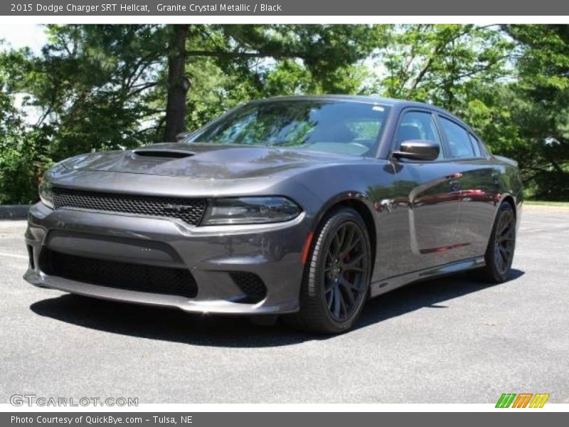 Front 3/4 View of 2015 Charger SRT Hellcat