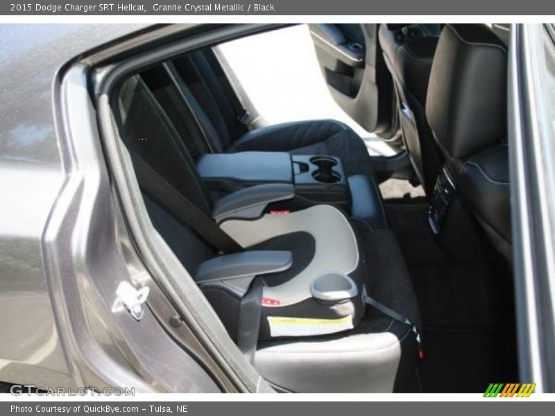 Granite Crystal Metallic / Black 2015 Dodge Charger SRT Hellcat