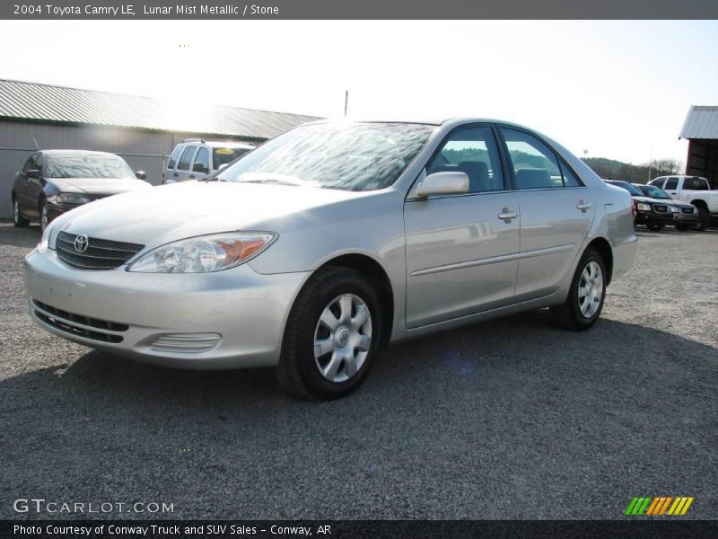 Lunar Mist Metallic / Stone 2004 Toyota Camry LE