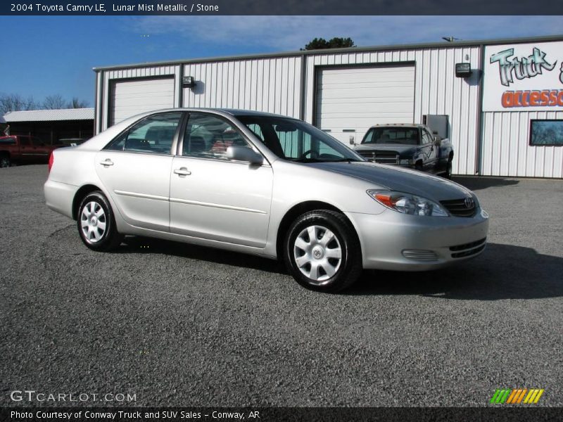 Lunar Mist Metallic / Stone 2004 Toyota Camry LE