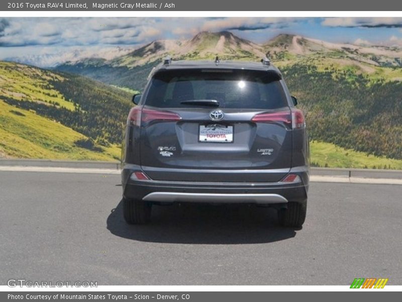 Magnetic Gray Metallic / Ash 2016 Toyota RAV4 Limited