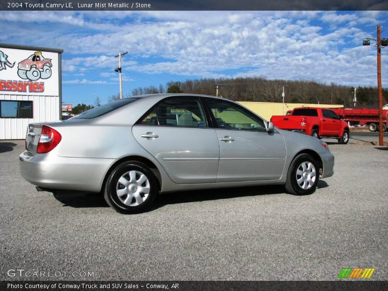 Lunar Mist Metallic / Stone 2004 Toyota Camry LE