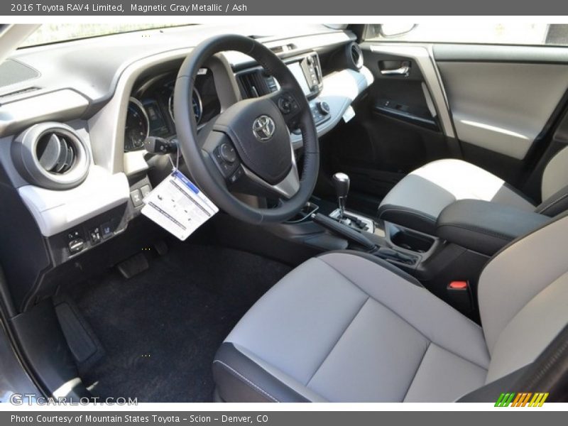 Magnetic Gray Metallic / Ash 2016 Toyota RAV4 Limited