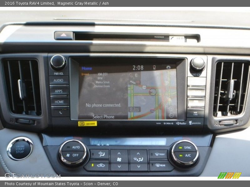 Magnetic Gray Metallic / Ash 2016 Toyota RAV4 Limited