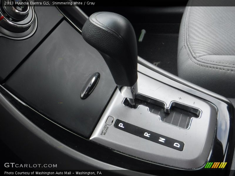 Shimmering White / Gray 2013 Hyundai Elantra GLS