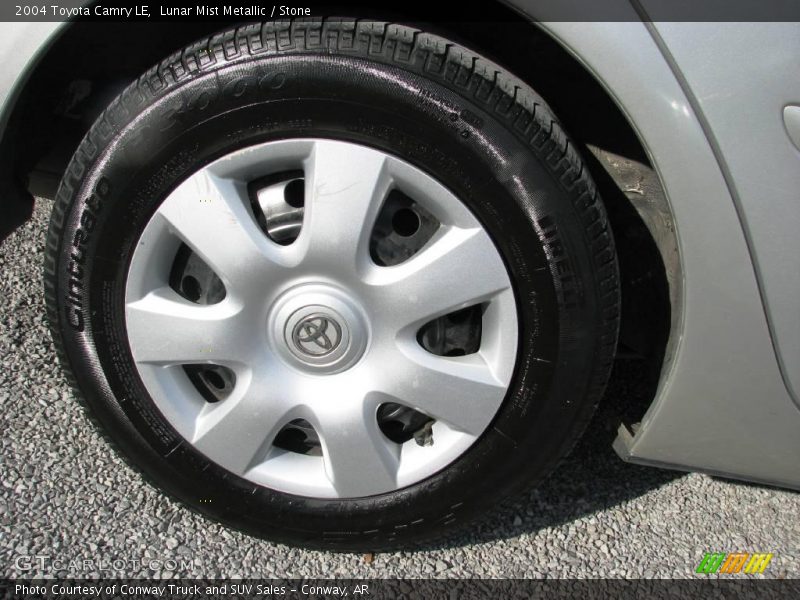 Lunar Mist Metallic / Stone 2004 Toyota Camry LE