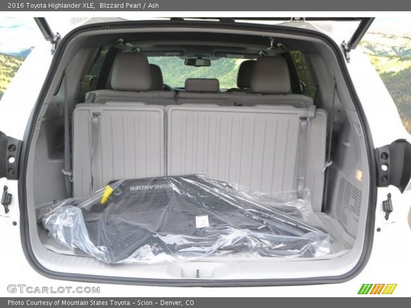 Blizzard Pearl / Ash 2016 Toyota Highlander XLE