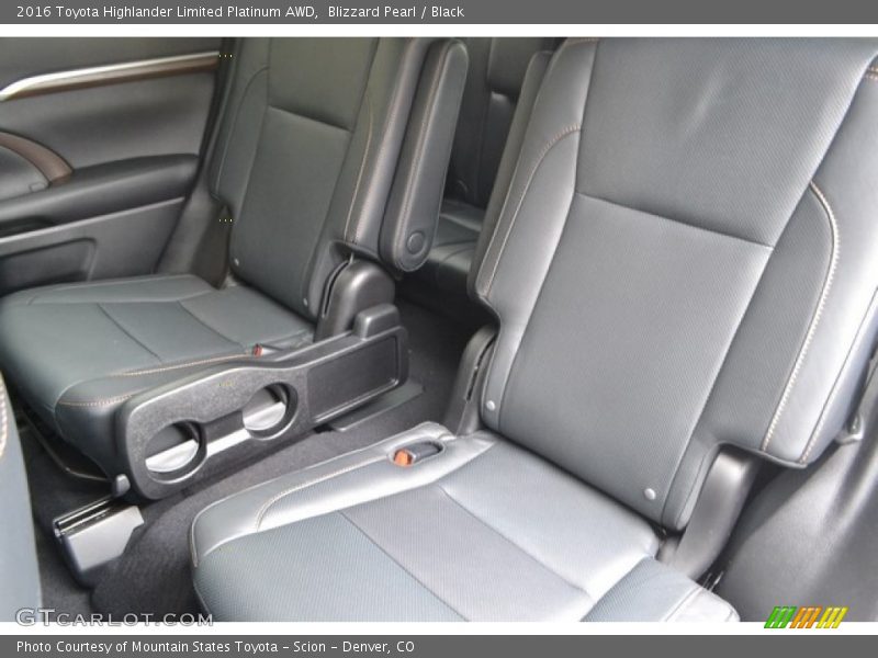 Blizzard Pearl / Black 2016 Toyota Highlander Limited Platinum AWD