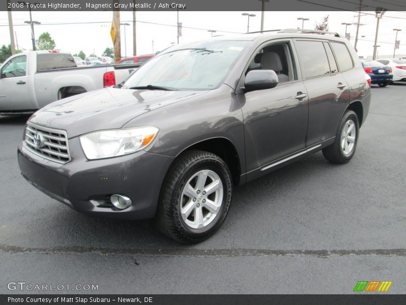 Magnetic Gray Metallic / Ash Gray 2008 Toyota Highlander