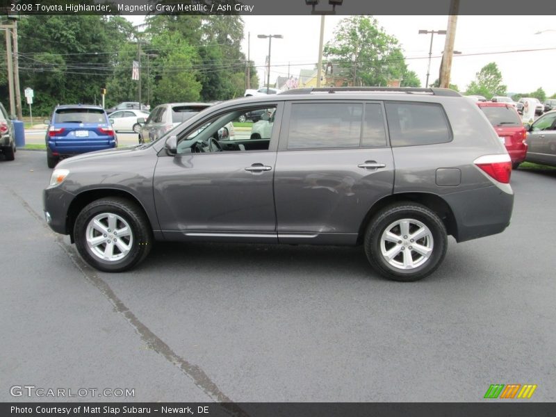 Magnetic Gray Metallic / Ash Gray 2008 Toyota Highlander