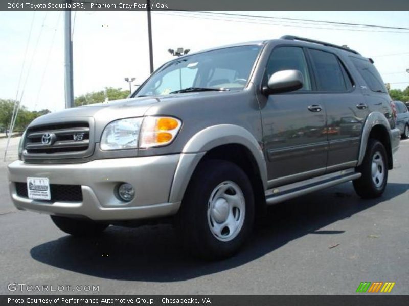 Phantom Gray Pearl / Oak 2004 Toyota Sequoia SR5