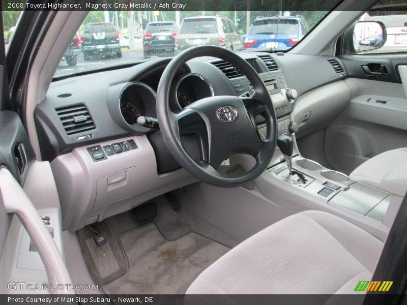 Magnetic Gray Metallic / Ash Gray 2008 Toyota Highlander