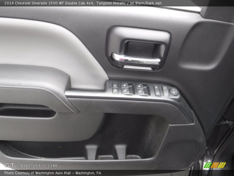 Tungsten Metallic / Jet Black/Dark Ash 2014 Chevrolet Silverado 1500 WT Double Cab 4x4