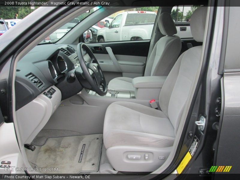 Magnetic Gray Metallic / Ash Gray 2008 Toyota Highlander