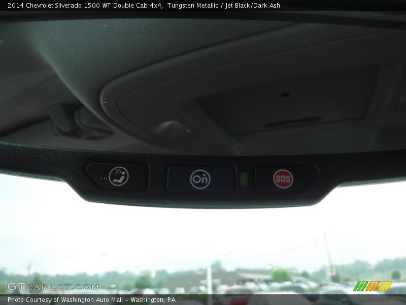 Tungsten Metallic / Jet Black/Dark Ash 2014 Chevrolet Silverado 1500 WT Double Cab 4x4