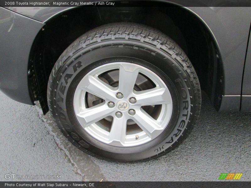 Magnetic Gray Metallic / Ash Gray 2008 Toyota Highlander