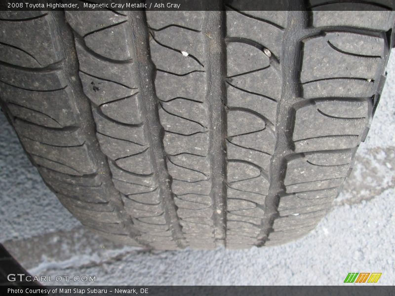 Magnetic Gray Metallic / Ash Gray 2008 Toyota Highlander